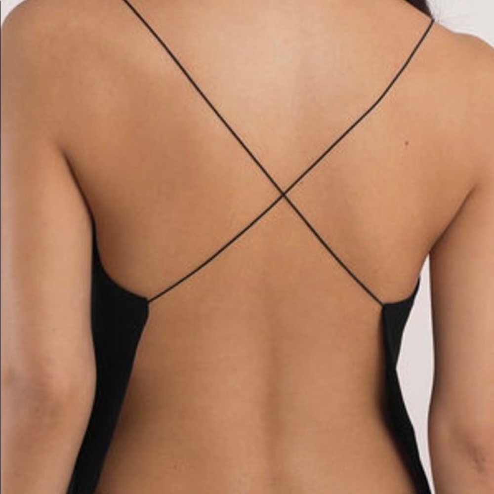 TOBI Backless Cami in Black, SP